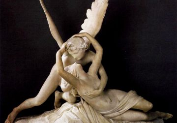 Скульптура Антонио Кановы «Амур и Психея»