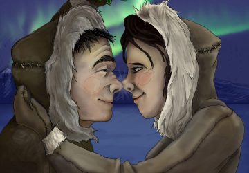 Эскимосский поцелуй